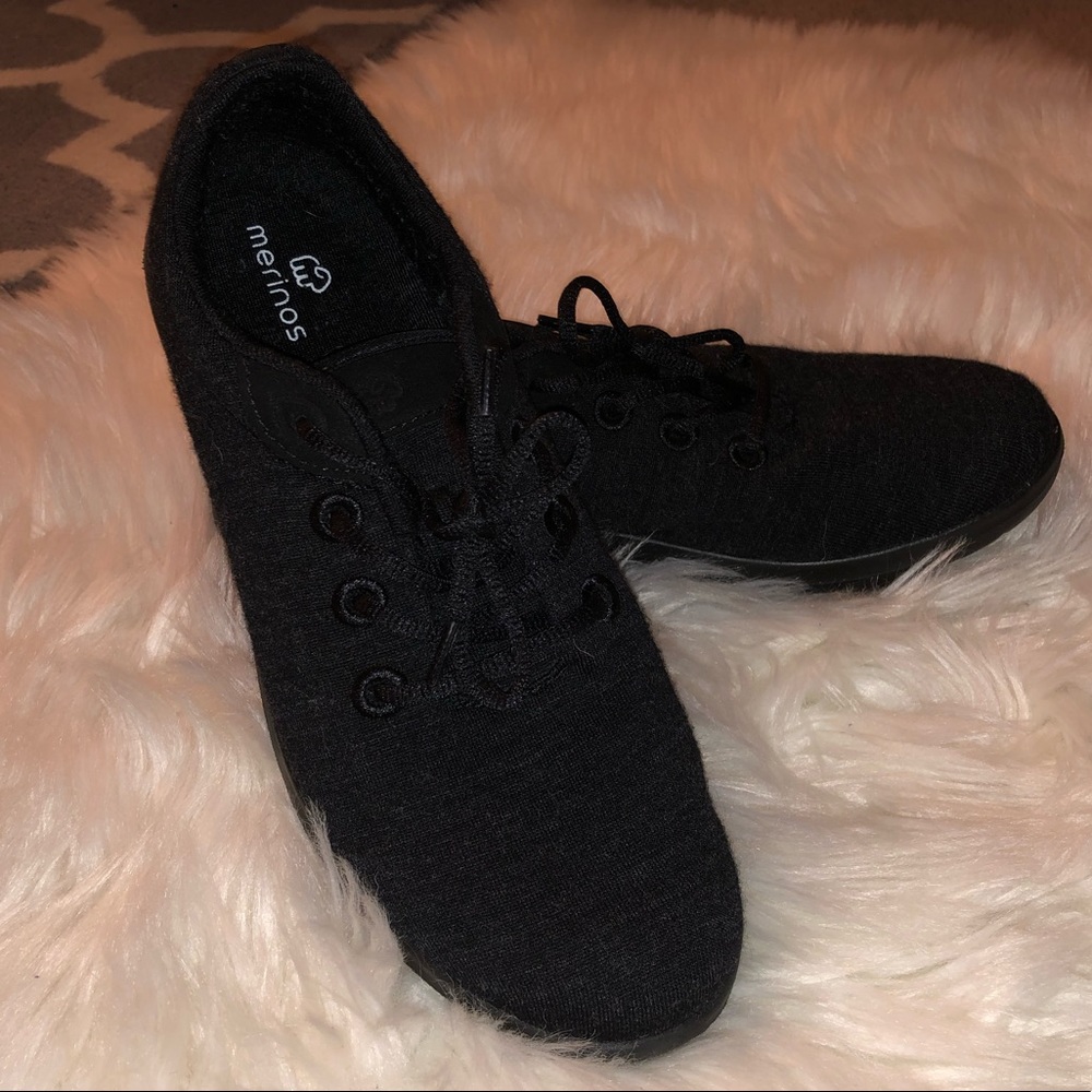 MERINOS Wool Supersoft Lace Up Athleisure Shoes